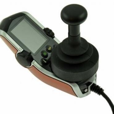 This is a photo of a Heavy Duty Kit mounted on Curtis standard joystick
